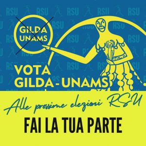 Elezioni RSU: votare è importante, votare Gilda-UNAMS è meglio