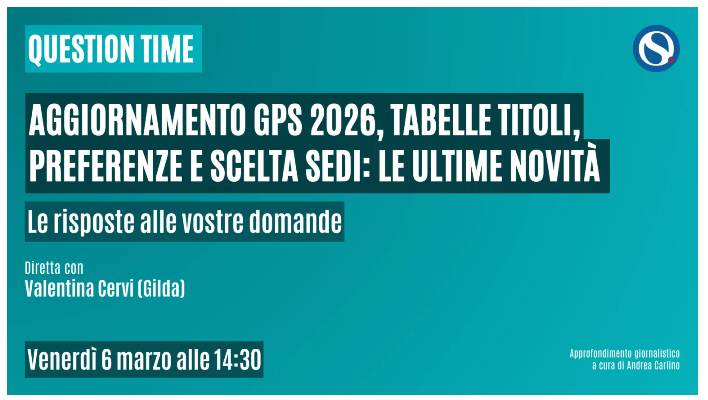 Aggiornamento GPS 2026